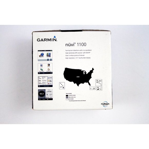 Garmin Nuvi 1100 3 1/2" Touchscreen GPS Navigation Receiver - Picture 6 of 6